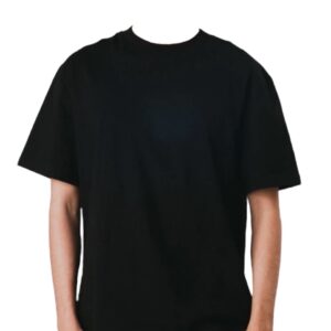 Playera Oversize Negro 240g