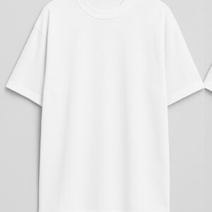 Playera oversize blanco 300g