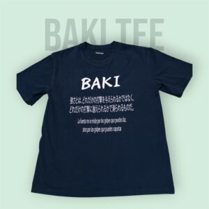 BAKI – UNBREAKABLE OVERSIZE TEE | 300G