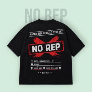 PLAYERA OVERSIZE “NO REP”